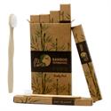 Pack Familiar 4 Cepillos de Dientes de Bambú 2 Adulto 2 Niños