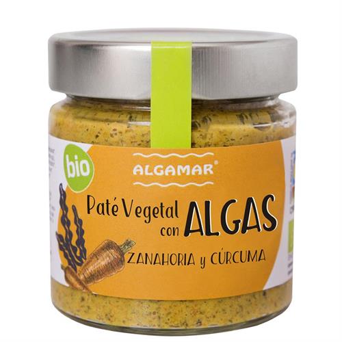 Paté Vegetal con Algas Zanahoria y Cúrcuma Bio 180g