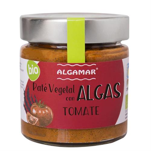 Paté Vegetal con Algas y Tomate Bio 180g