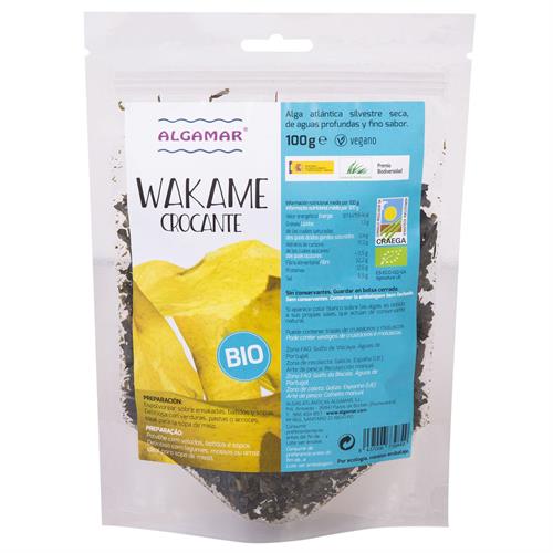 Alga Wakame Crocante Bio 100g