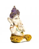 Estatua de Yoga Ganesh 15x11,5x21,5cm