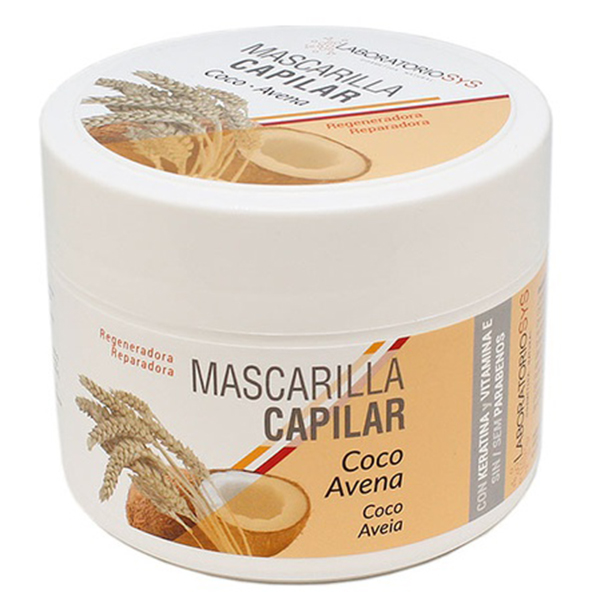 Mascarilla Capilar de Coco y Avena con Keratina SYS 250ml