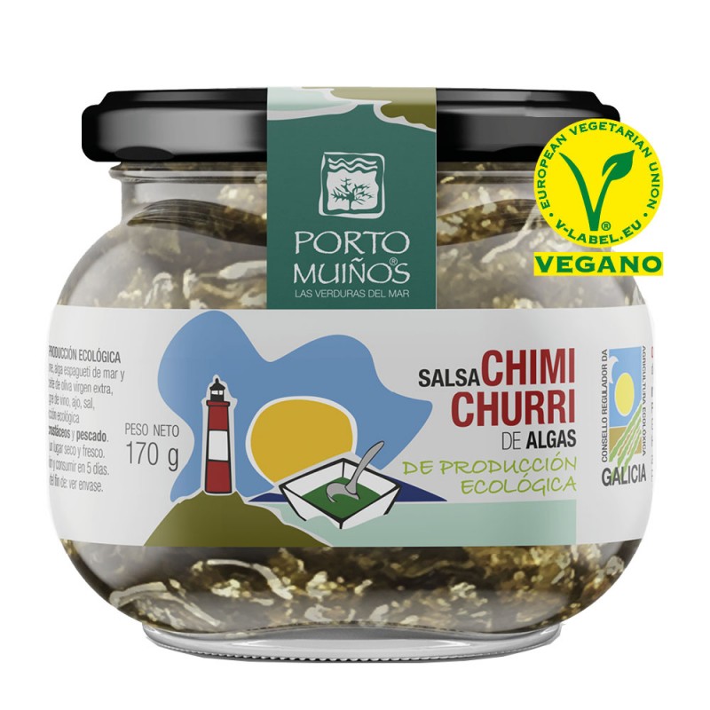 Salsa Chimichurri de Algas PortoMuiños Bio 170g
