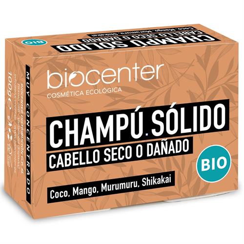 Champú Sólido Cabello Seco o Dañado Bio Biocenter 100g
