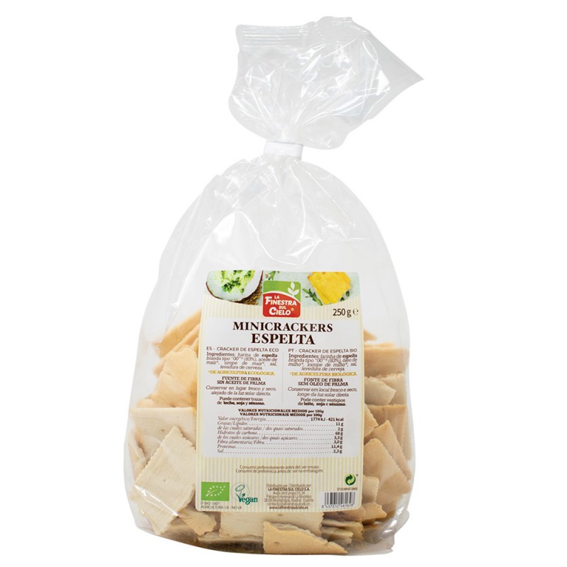 Mini Crackers 100% Espelta Bio 250g