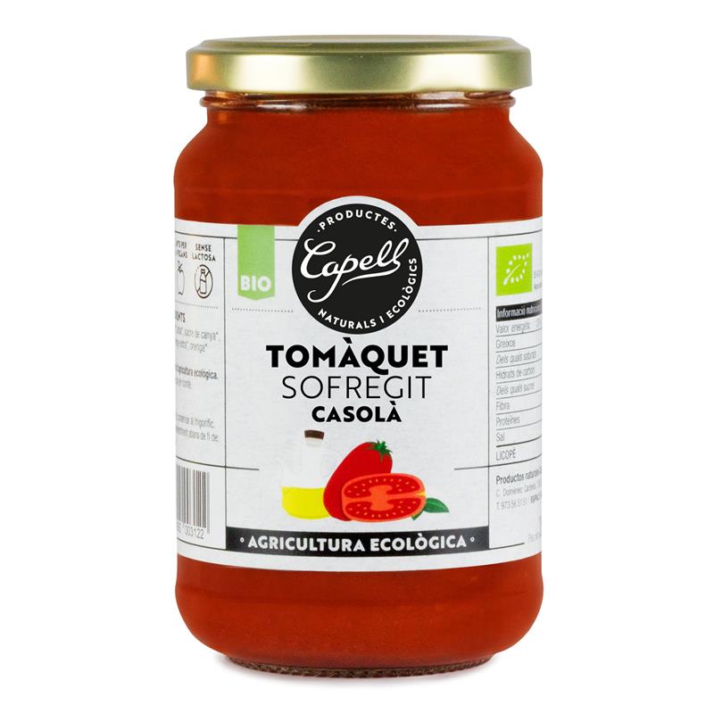 Tomate Frito Casero Capell Bio 350g