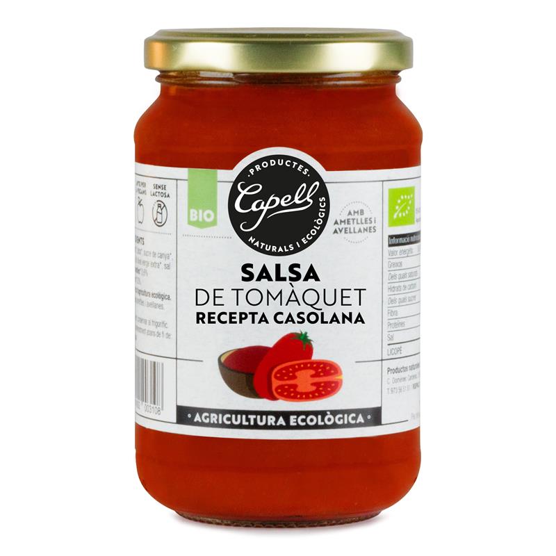Salsa de Tomate Casero Capell Bio 350g