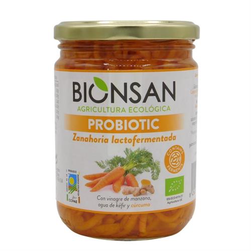 Zanahoria Lactofermentada con Cúrcuma Bionsan Bio 420g