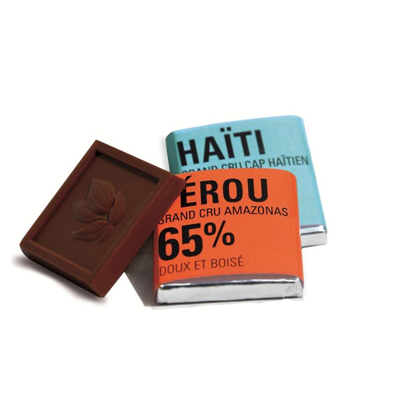 Caja Chocolatinas Negras 65% y 72% Ethiquable Bio 1600g