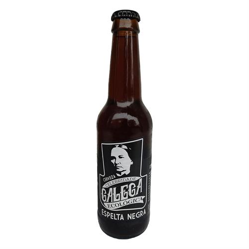 Cerveza de Espelta Negra Artesana Celebridade Galega Bio 330ml