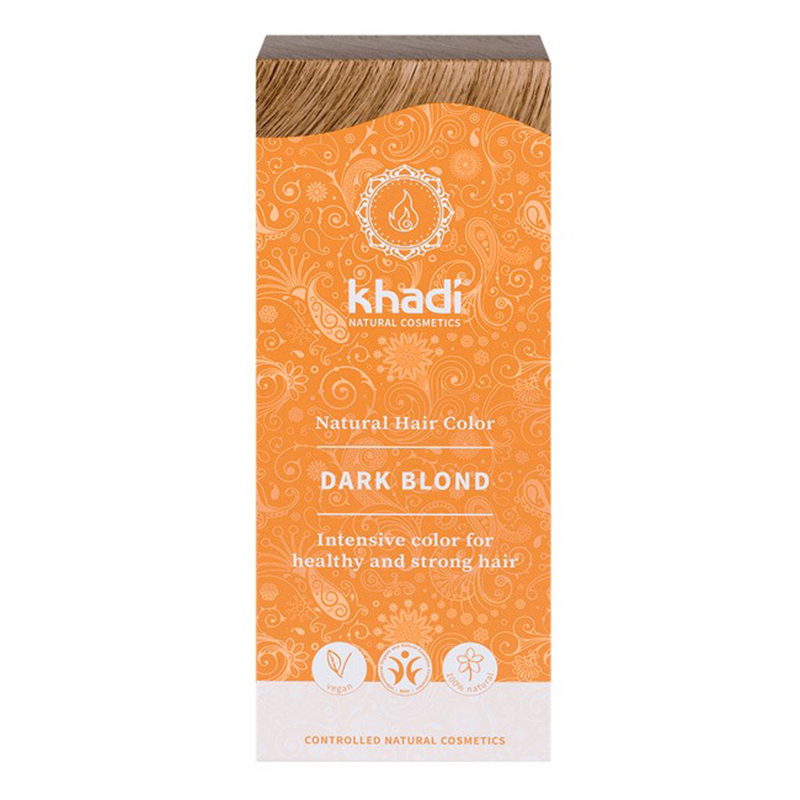 Tinte Natural Henna Color Rubio Oscuro Khadi 100g