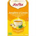 Infusión Jengibre y Limón Yogi Tea Bio 17 Bolsitas 30,6g