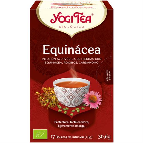 Infusión Equinácea Yogi Tea Bio 17 Bolsitas 30,6g