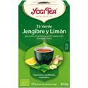 Infusión Té Verde Jengibre y Limón Yogi Tea Bio 17 Bolsitas 30,6g