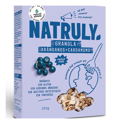 Granola de Arándanos y Cardamomo Natruly Bio 325g