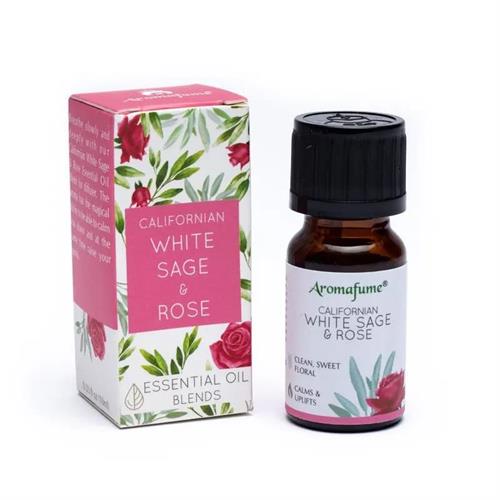 Mezcla de Esencias de Salvia Blanca y Rosa Aromafume 10ml