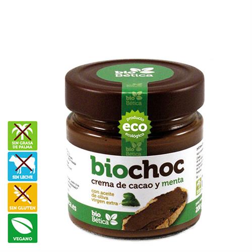 Crema de Cacao y Menta Biochoc Bio 200g