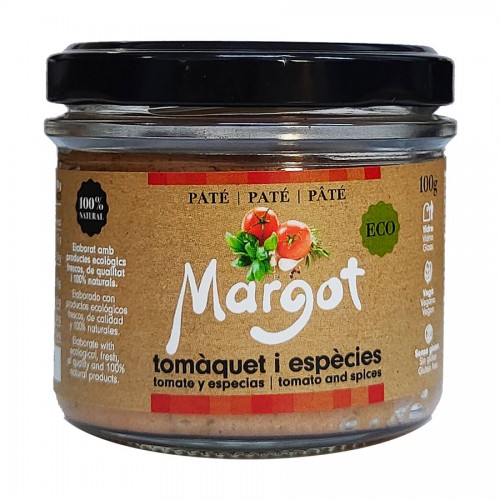 Paté de Tomate con Especias Margot Bio 100g