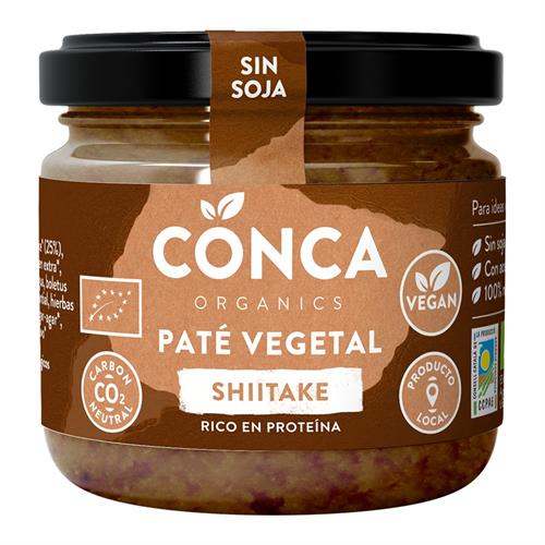 Paté Vegetal de Shiitake con Agar Agar Conca Organics Bio 110g