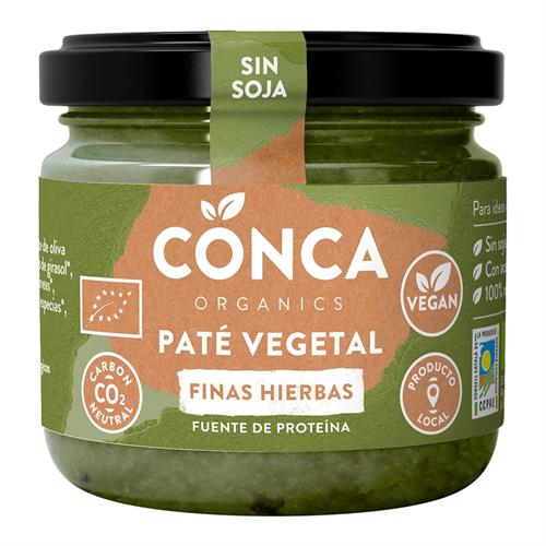 Paté Vegetal a las Finas Hierbas Conca Organics Bio 110g