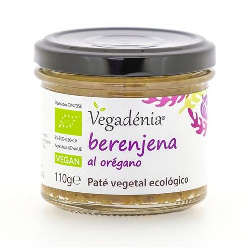Paté Vegetal de Berenjena al Orégano Vegadénia Bio 110g