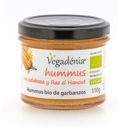 Hummus de Garbanzos con Calabaza y Ras el Hanout Vegadénia Bio 110g