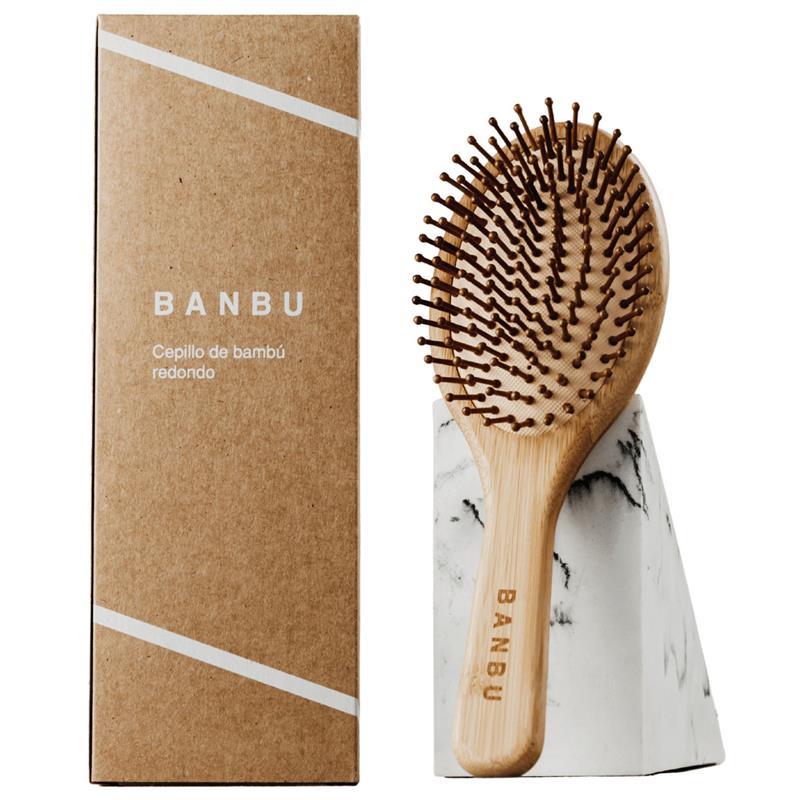 Cepillo para Pelo de Bambú Banbu