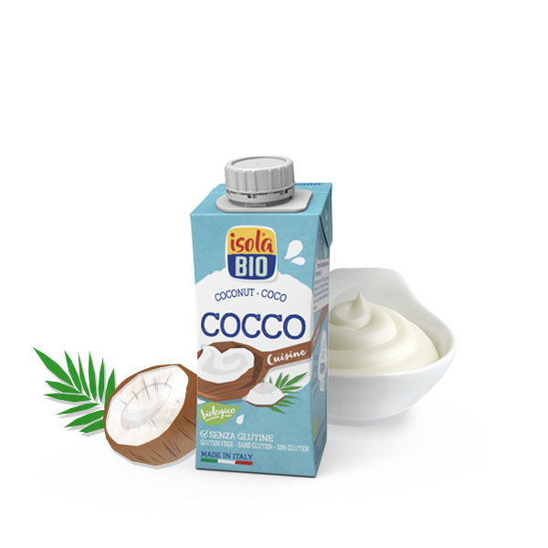 Cuisine Crema de Coco para Cocinar IsolaBio Bio 200ml