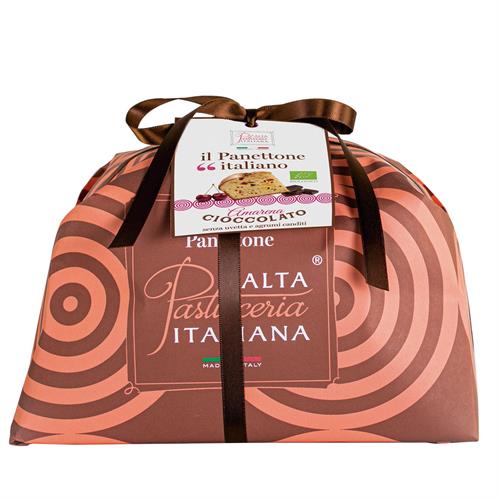 Panettone de Cereza y Chocolate Bio 750g