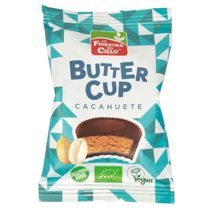 Cacahuete Butter Cup Sin Gluten La Finestra Bio 25g