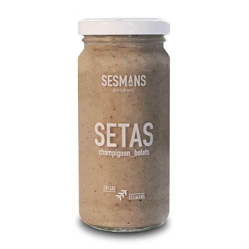 Salsa de Setas Sesmans Bio 240ml