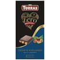 Chocolate ZERO Sin Azúcar con Leche y Avellanas Sin Gluten Convencional 150g