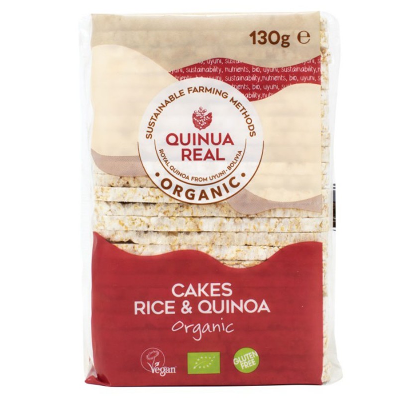 Soffiette de Arroz con Quinoa Quinua Real Bio 130g