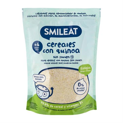 Papilla de Cereales con Quinoa sin Gluten Smileat Bio 200g