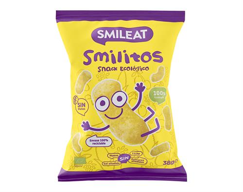 Smilitos Snacks de Maiz Gusanitos Smileat Bio 38g