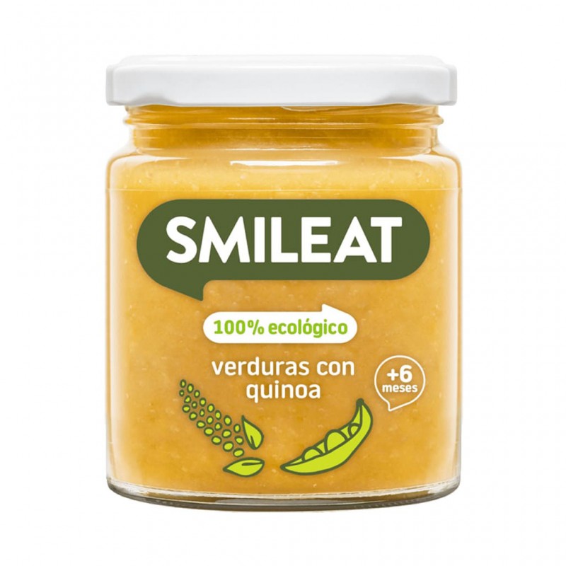 Potito de Verduras con Quinoa Smileat Bio 230g