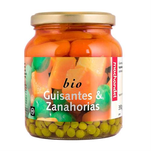 Guisantes y Zanahorias Demeter Machandel Bio 350g