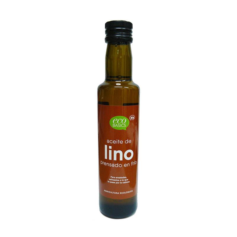 Aceite de Lino Prensado en Frío Ecobasics Bio 250ml - Ecocash