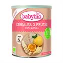 Cereales en Polvo 3 Frutas con Quinoa Babybio Bio 220g