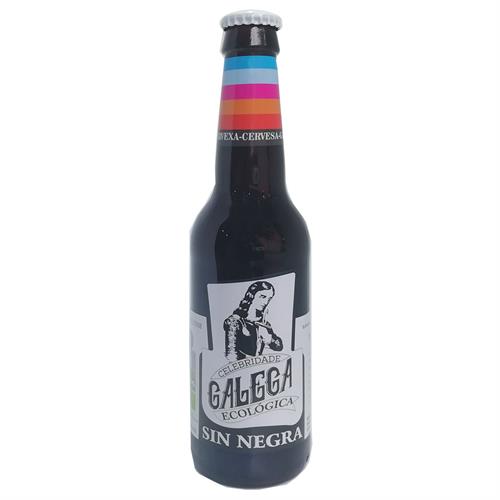 Cerveza Negra Sin Alcohol Artesana Celebridade Galega Bio 330ml