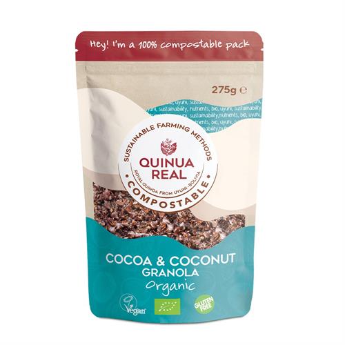 Granola de Quinua Real con Cacao y Coco Sin Gluten Bio 250g