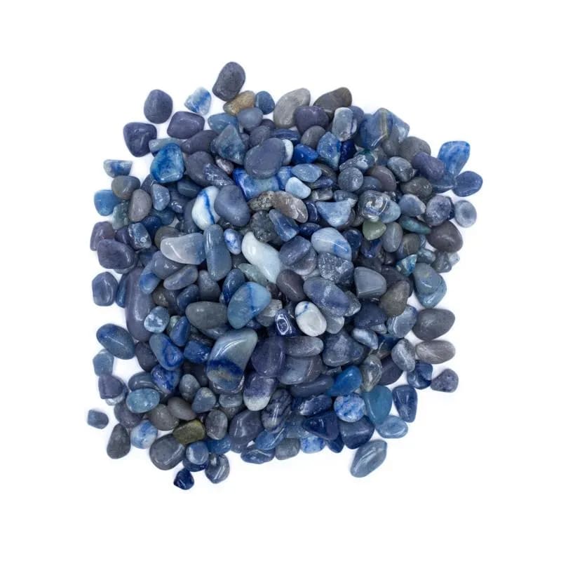 Piedras de Cuarzo Azul Pulido Calidad AB 0,5-2,5cm