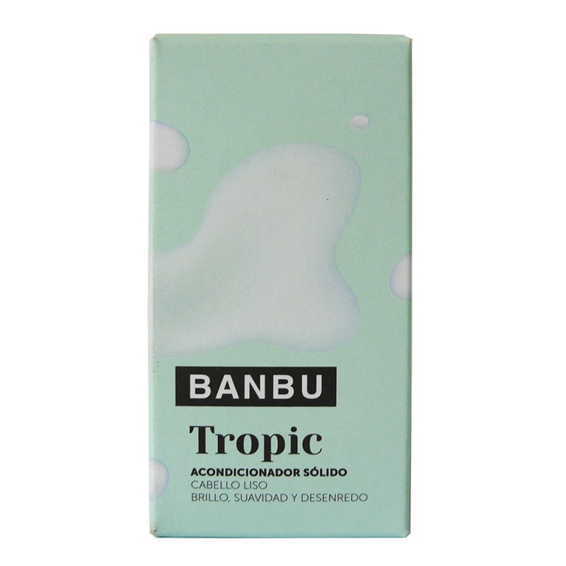 Acondicionador Sólido para Cabello Liso Tropic Banbu Bio 50g - Ecocash