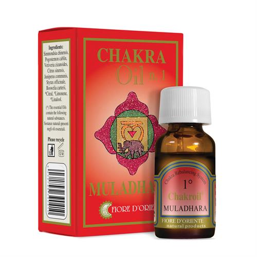 ChakrOil Aceite Esencial de los Chakras 1 Muladhara 10ml