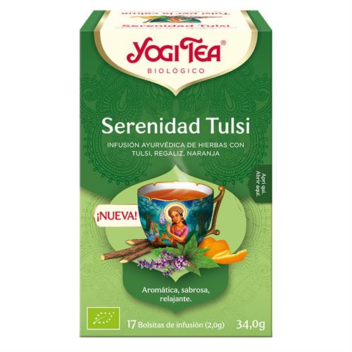 Infusón Serenidad Tulsi Yogi Tea Bio 17 Bolsitas 34g