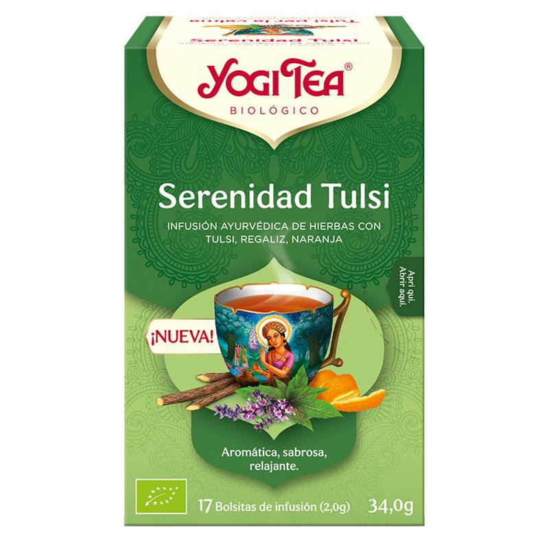 Infusión Serenidad Tulsi Yogi Tea Bio 17 Bolsitas 34g