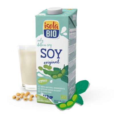 Bebida de Soja IsolaBio Bio 1L