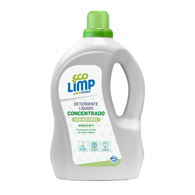Sin aliento Dando comodidad Detergente Líquido Concentrado Lavadora EcoLimp by Ecomimidú Bio 2,6L -  Ecocash