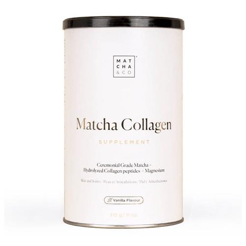Colágeno Aroma Vainilla con Magnesio y Té Matcha Matcha&Co 300g