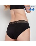 Braga Menstrual Bikini Flujo Moderado Gisela Talla L